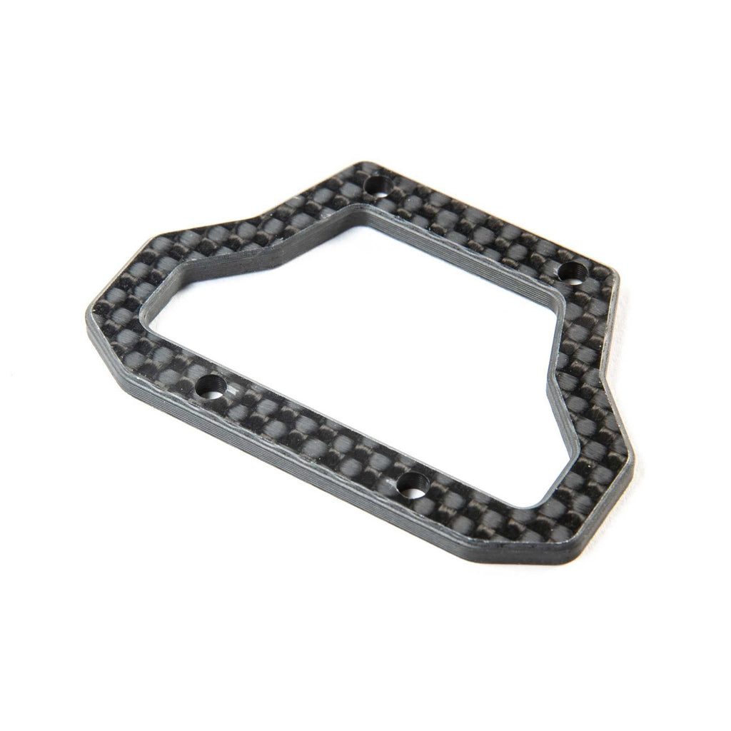 Team Losi Racing TLR232125 Carbon Center Bulkhead Brace: 22X-4