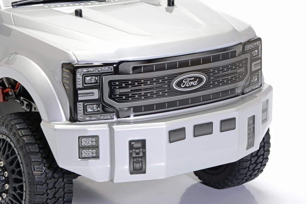 CEN Racing 8983 Ford F450 1/10 4WD Solid Axle RTR Truck - Silver Mercury