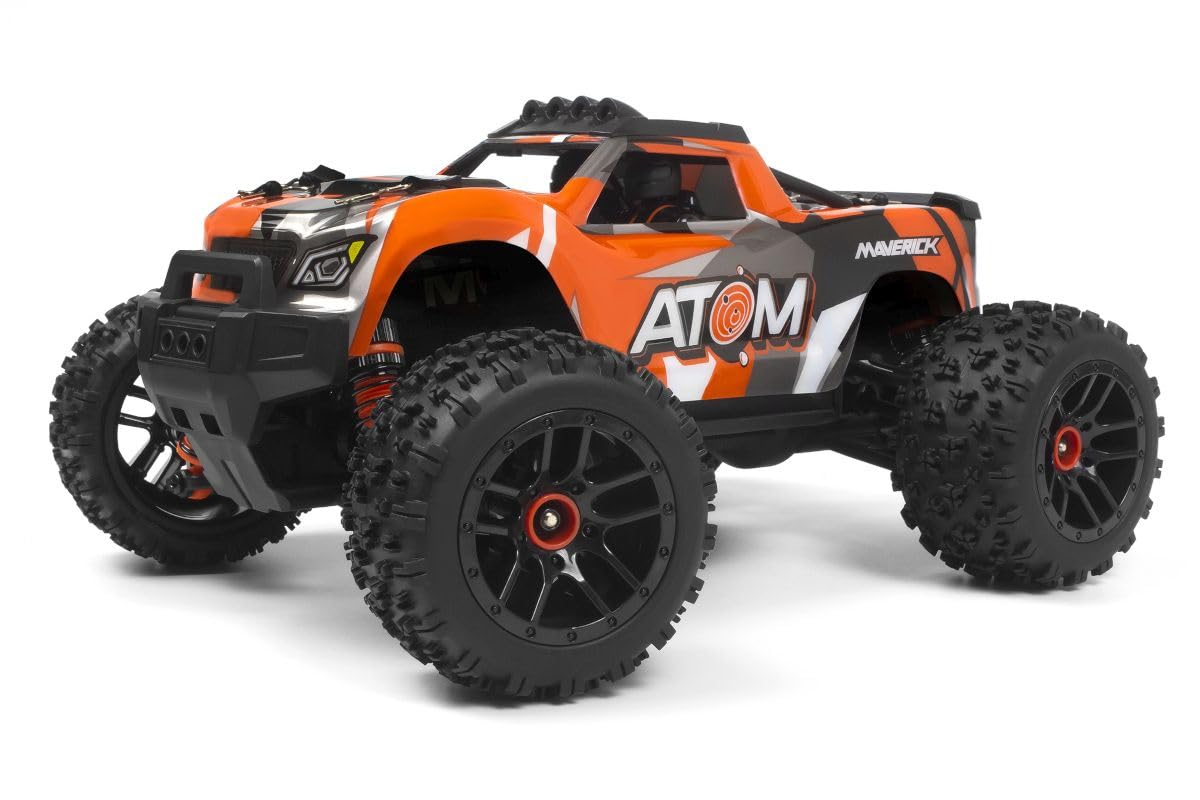 Maverick 150502 Atom 1/18 4WD Electric Truck - Orange