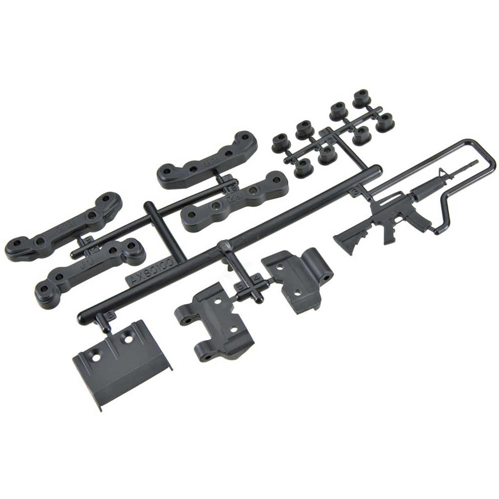 Axial AX80100 Chassis Guard/Toe Block Insert Set Fr/Re: EXO