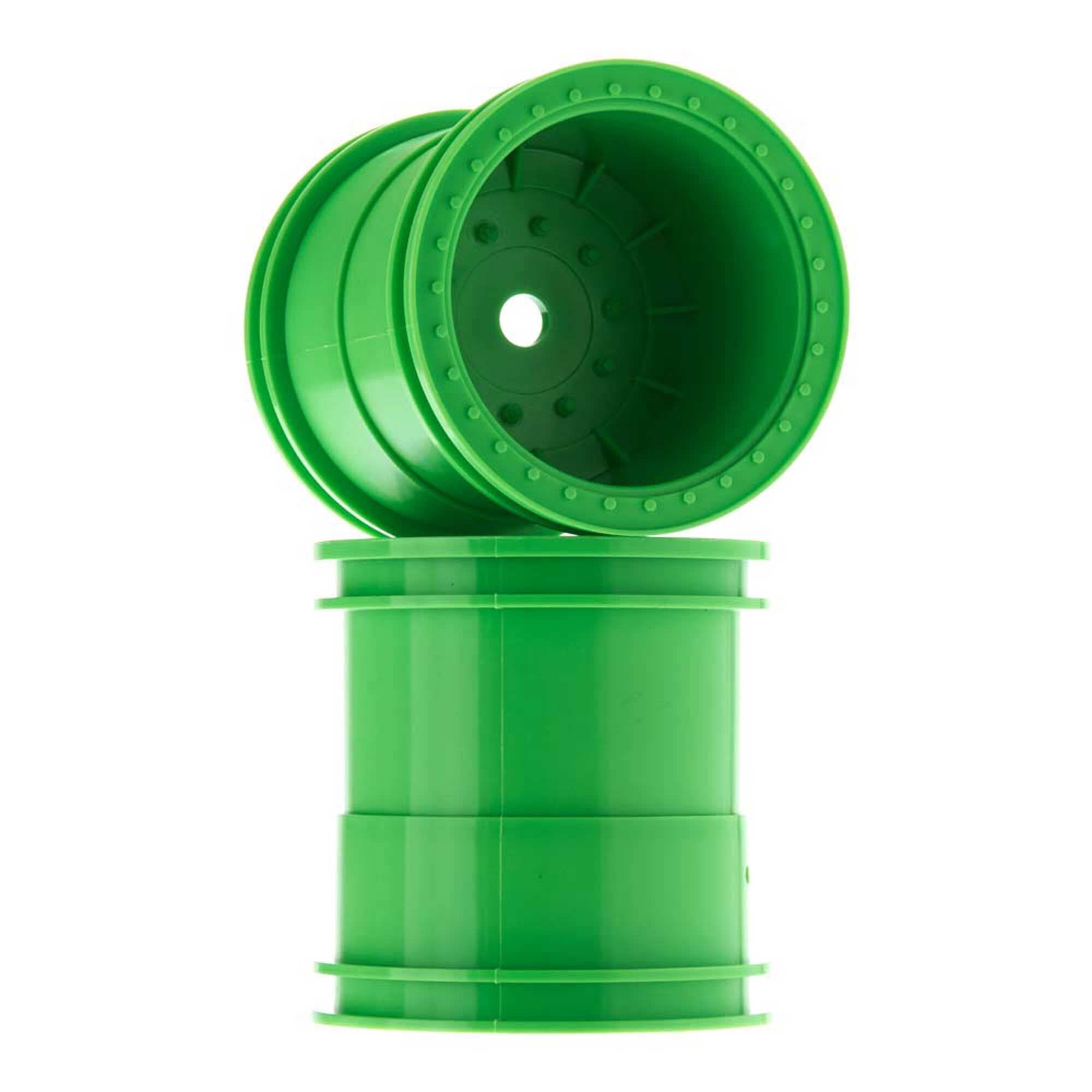 Axial AX31461 2.2 Monster Truck Wheels 63mm Green (2)