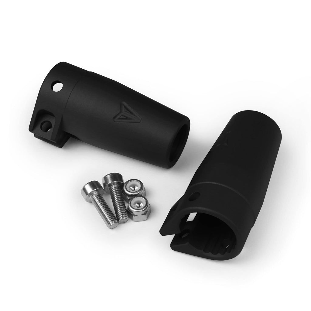 Vanquish Products VPS07670 Axial Wraith, Yeti Clamping Lockouts Blk Anodized