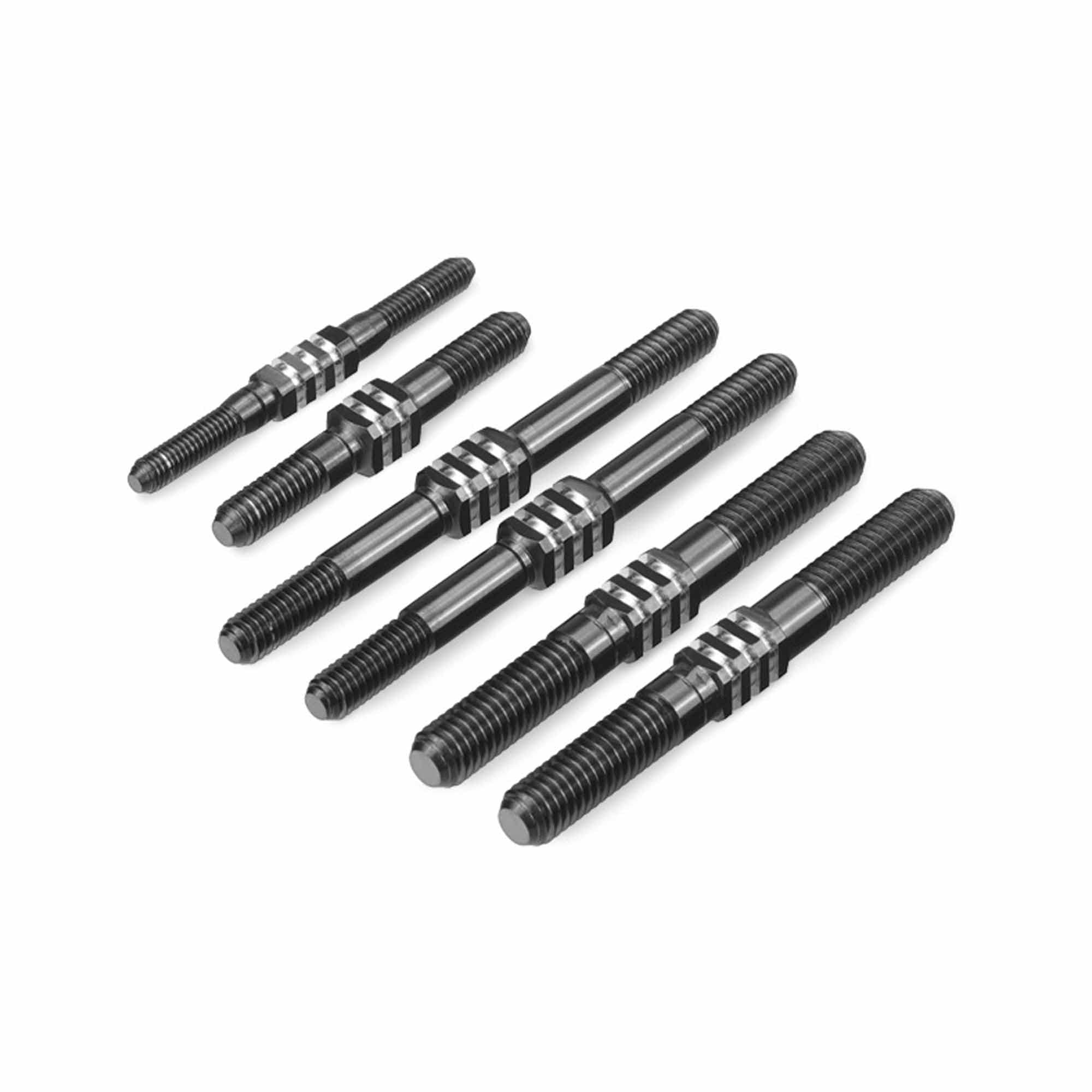 J-Concepts 2507B Fin Titan Turnbuckle Set, BLK (