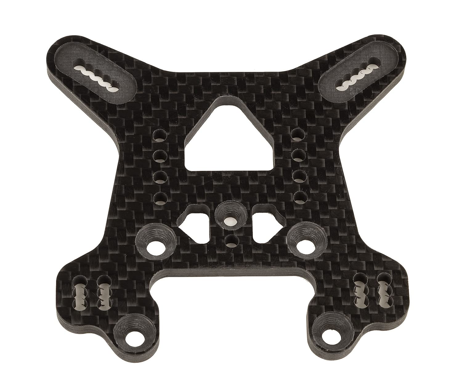 Team Associated 81506 RC8B4 FT Rear Shock Tower, Carbon Fiber