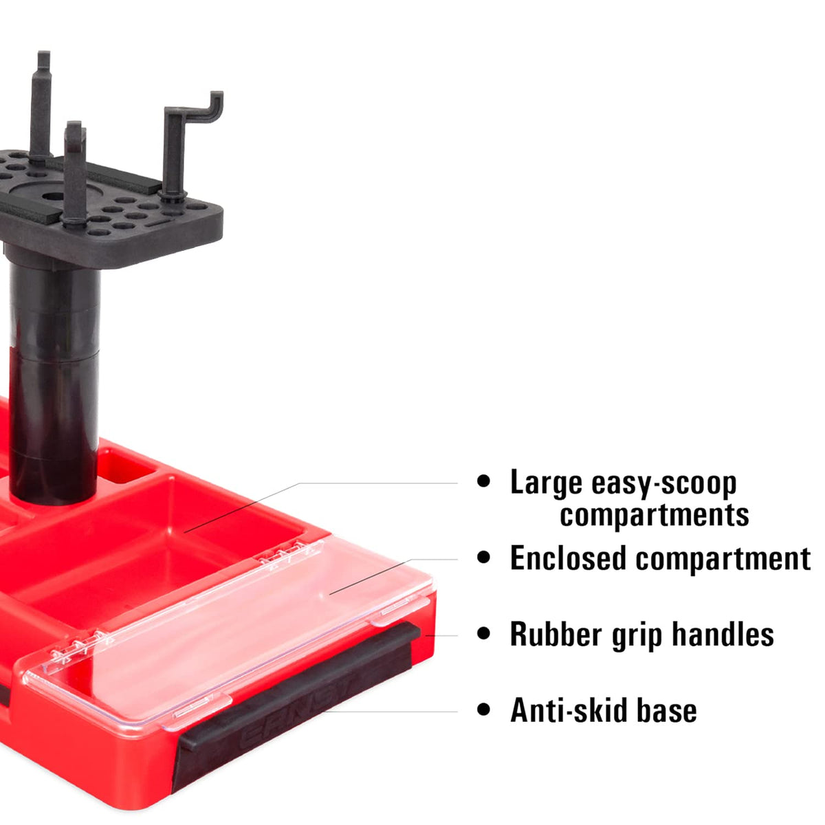 Ernst Manufacturing 180 Ultimate Hobby Stand Black & Red RC Model Work Stand