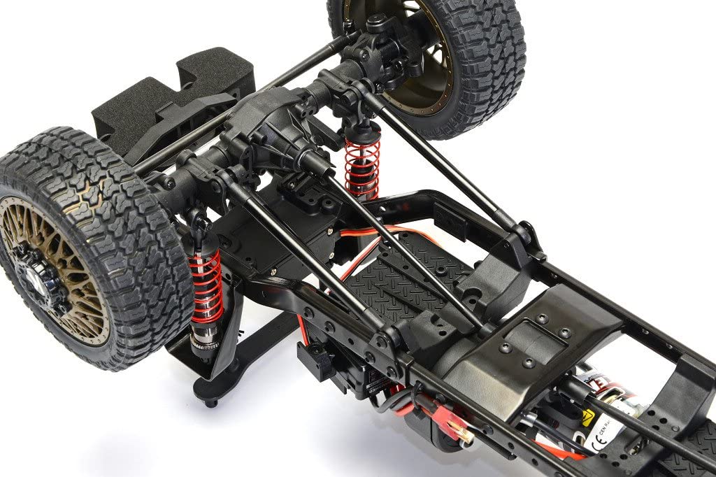 CEN Racing 8982 Ford F450 1/10 4WD Solid Axle RTR Truck - Red Candy Apple