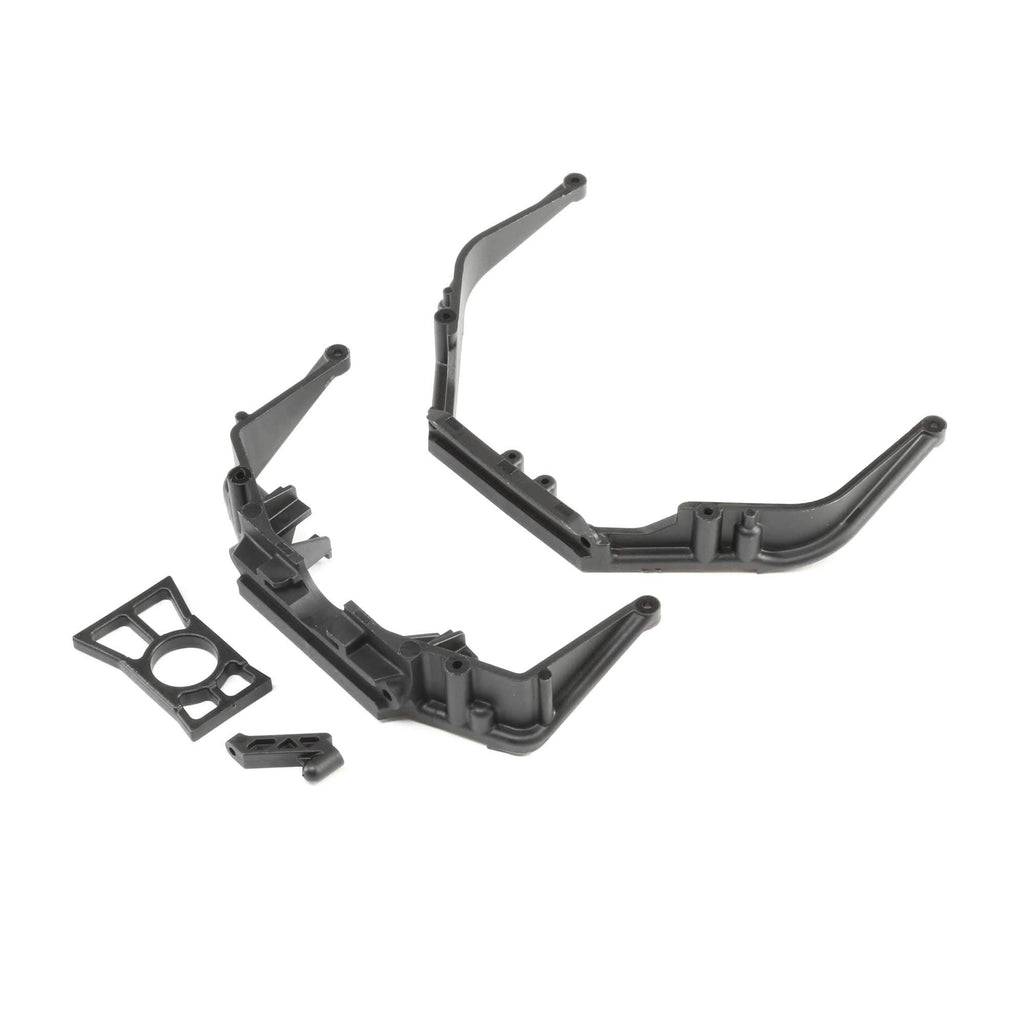 Losi LOS241017 Fr/Rr Chassis Brace Set & Diff Retainer Ring: 1/8 LST 3XL-E