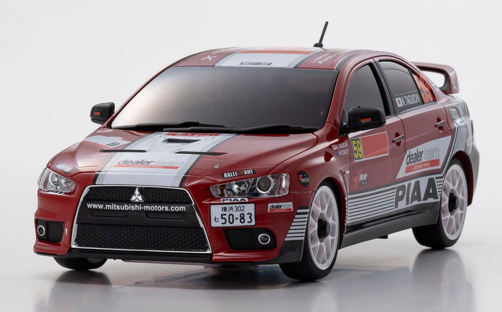 Kyosho MZP462M ASC MA020 Mitsubishi Lancer Evolution X Mitsubishi Dealer