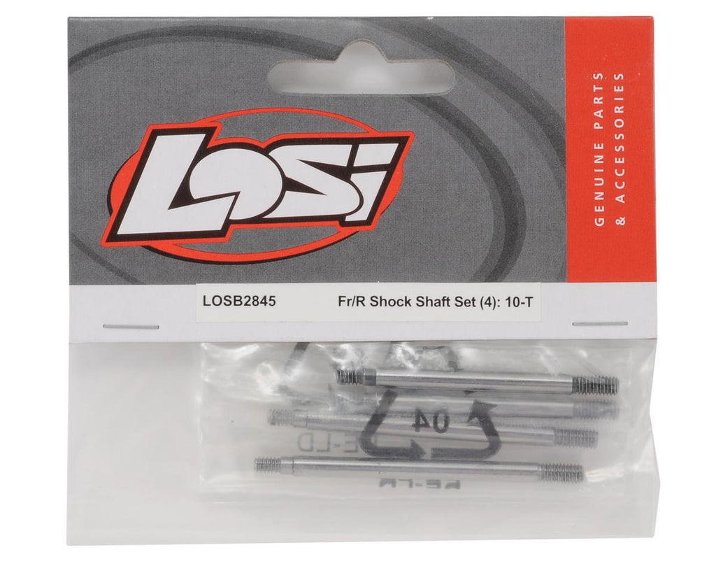 Losi LOSB2845 Front & Rear Shock Shafts Set (4): 1/10 Ten-T 10-T Ten-SCTE 810