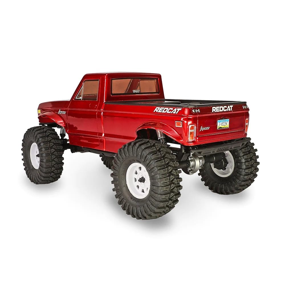 Redcat Ascent 1/10 Scale Rock Crawler – High-Torque 4WD RC Trail Truck with Portal Axles, Waterproof Electronics, LiPo Ready, RTR – Hobby-Grade Remote Control Rock Climber