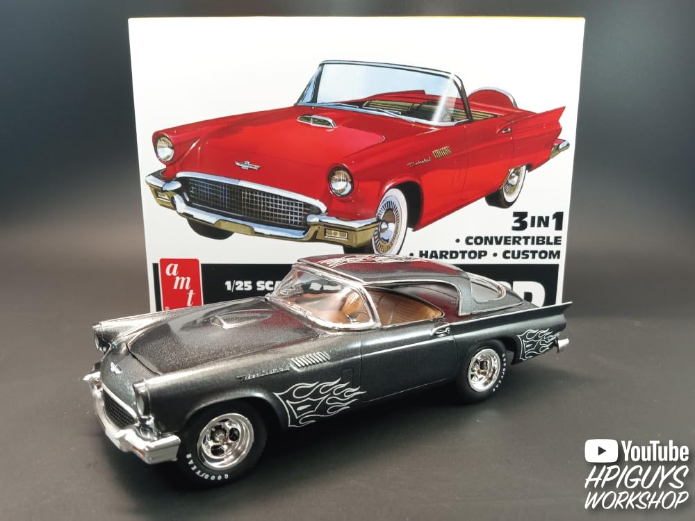 AMT 1397 1957 Ford Thunderbird 1/25 Model Kit