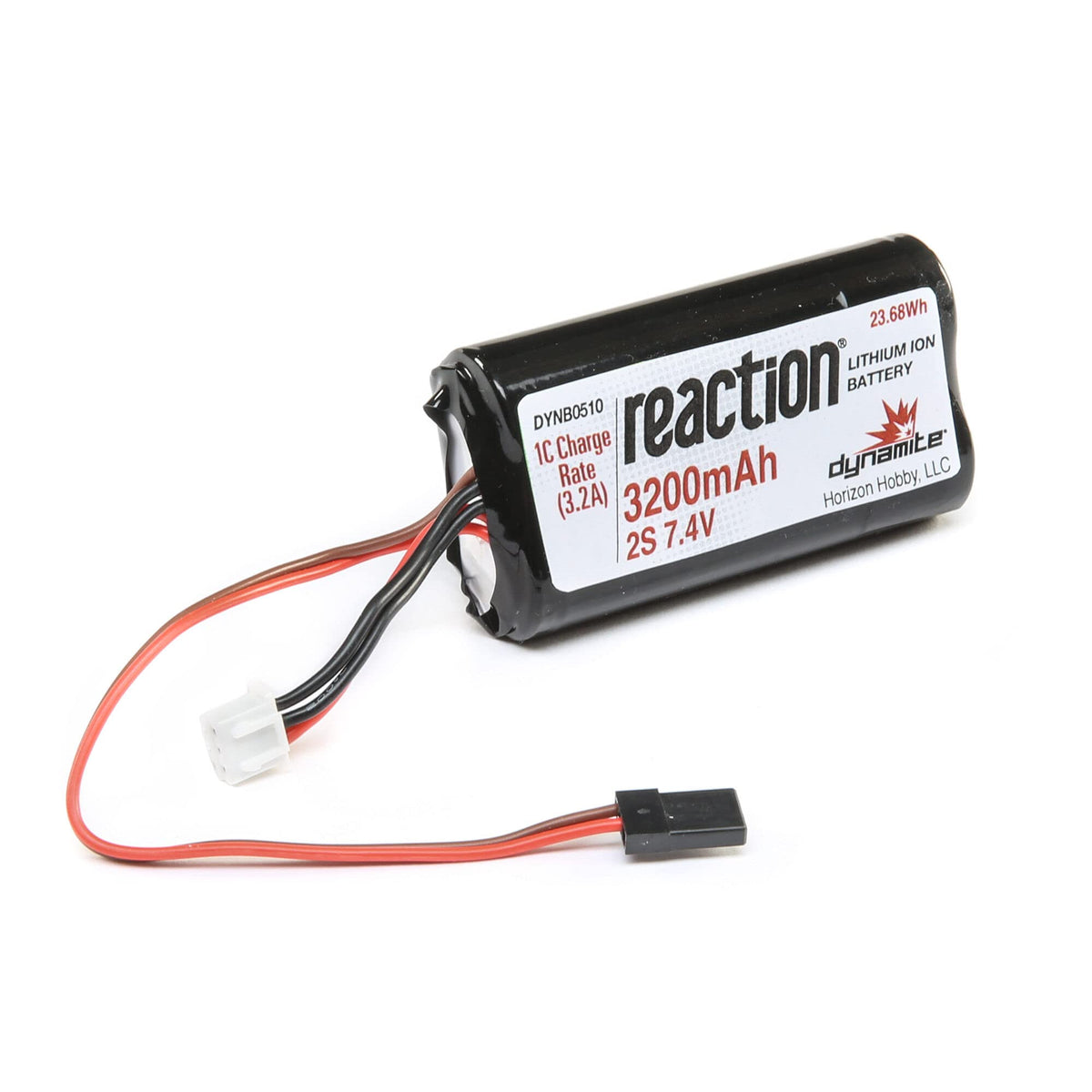 Dynamite DYNB0510 7.4V 3200MAh Li-Ion Receiver Battery Pack