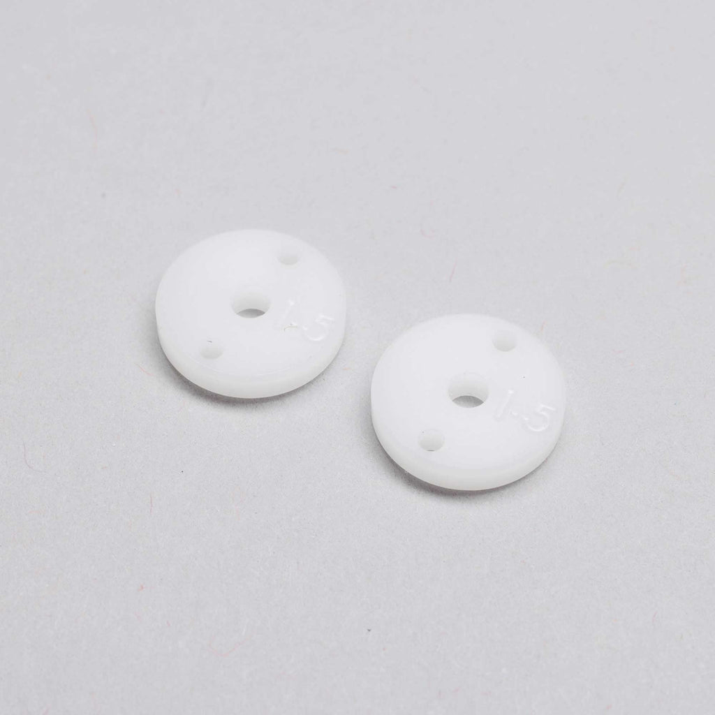 Team Losi TLR333022 Machined Shock Pistons, 2.3mm, 2 x 1.5mm, G3 (2)