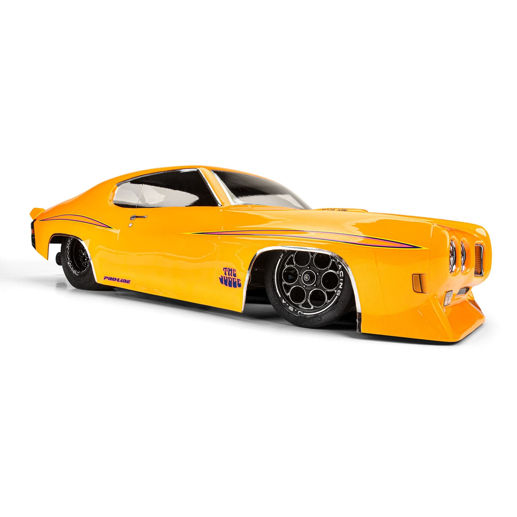 Pro-Line 358800 1/10 1970 Pontiac GTO Judge Clear Body: Drag Car