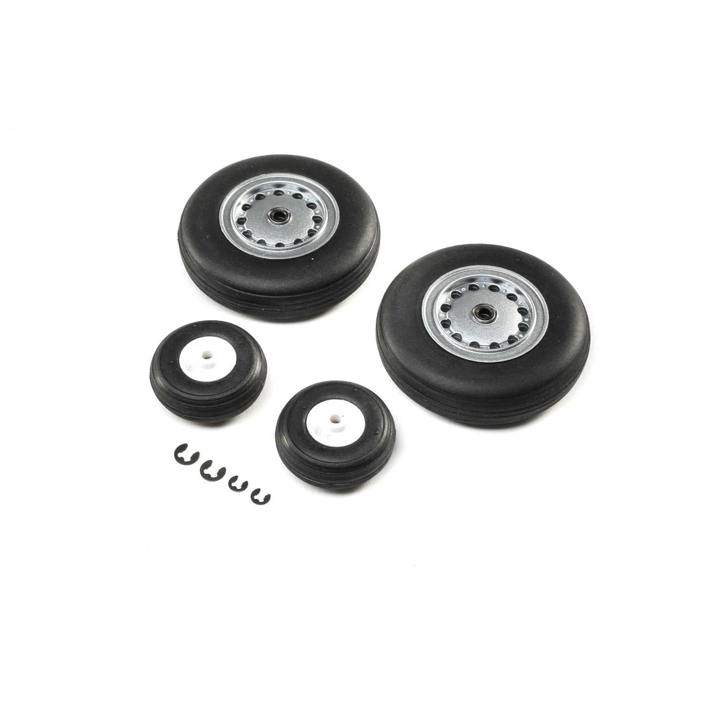 E-Flite EFL7985 Wheel Set: F-4 Phantom II 80mm EDF
