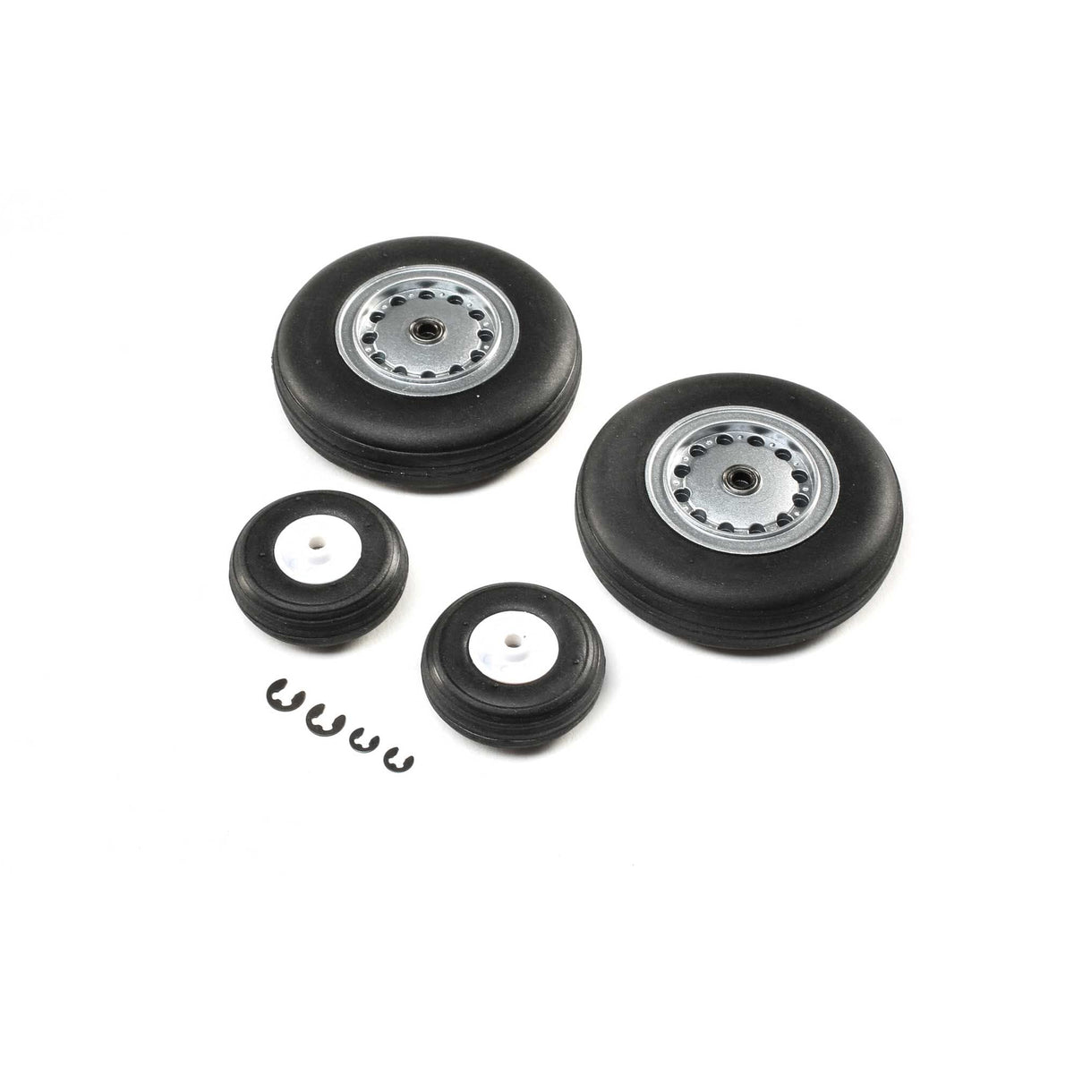 E-Flite EFL7985 Wheel Set: F-4 Phantom II 80mm EDF