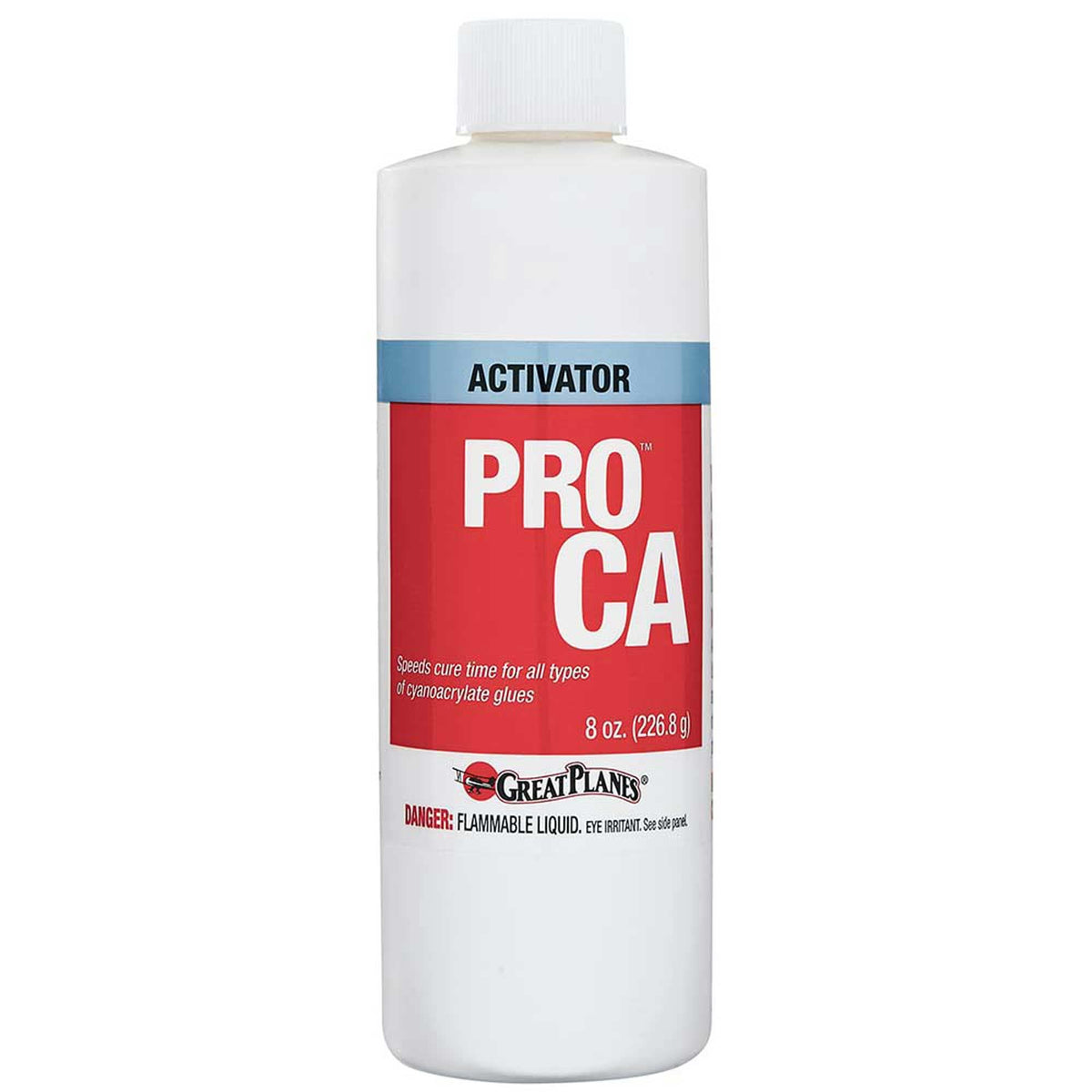 Great Planes GPMR6036 Pro CA Foam Safe Activator Refill 8 oz