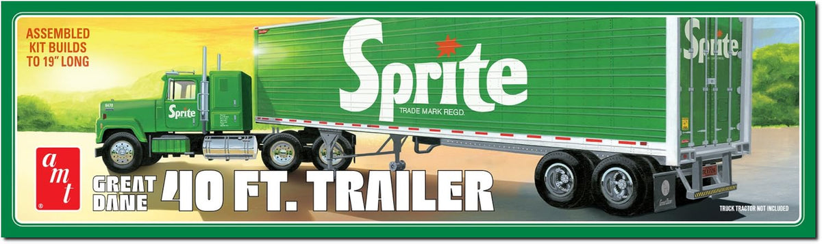 AMT 1467 Great Dane Dry Goods Trailer Sprite Model Kit