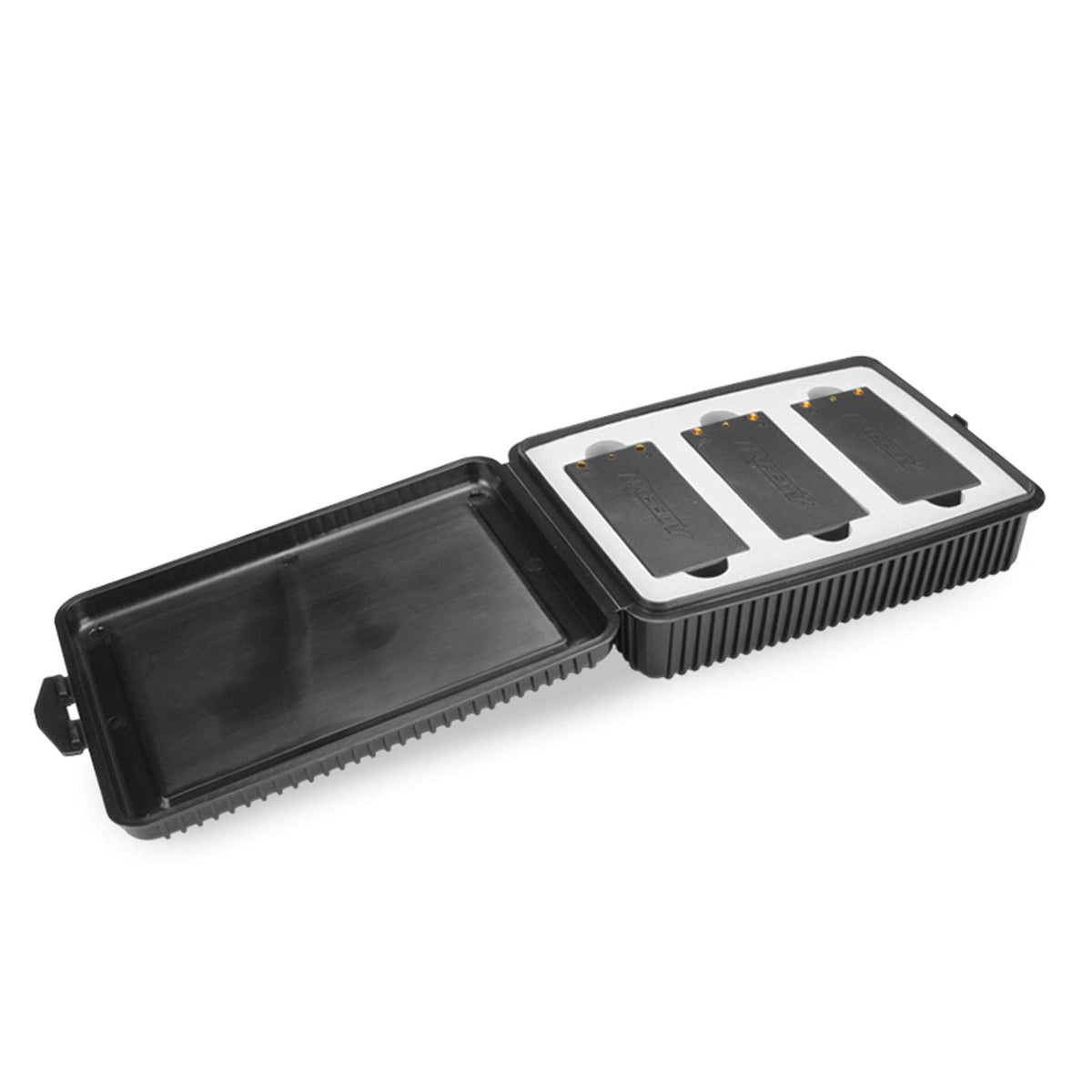J Concepts JCO24962 Shorty Battery Storage Box w/ Foam Liner, Black