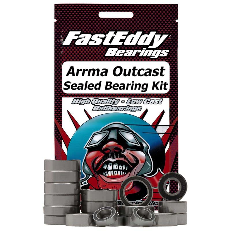Fast Eddy TFE4495 Sealed Bearing Kit: Arrma Outcast
