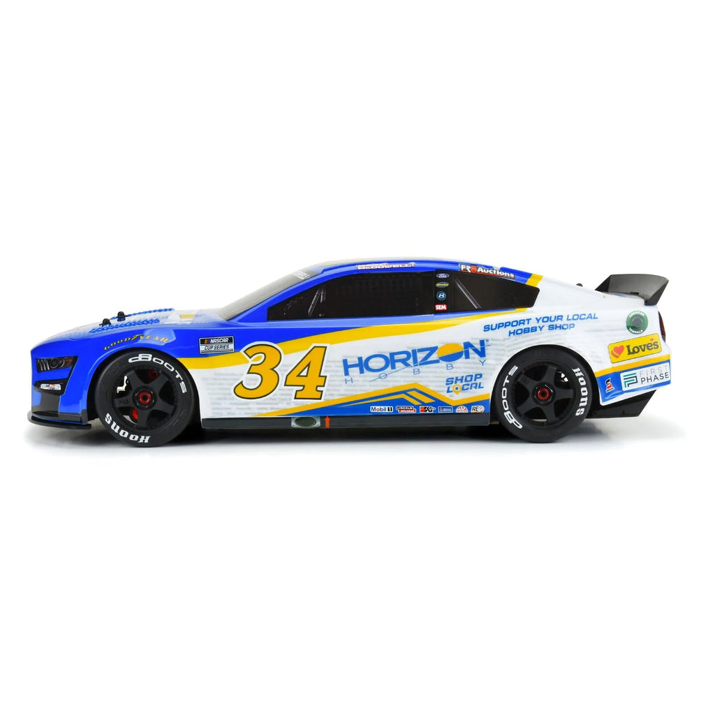Arrma 410017 NO34 Ford Mustang NASCAR LE Body Infraction 6S BLX