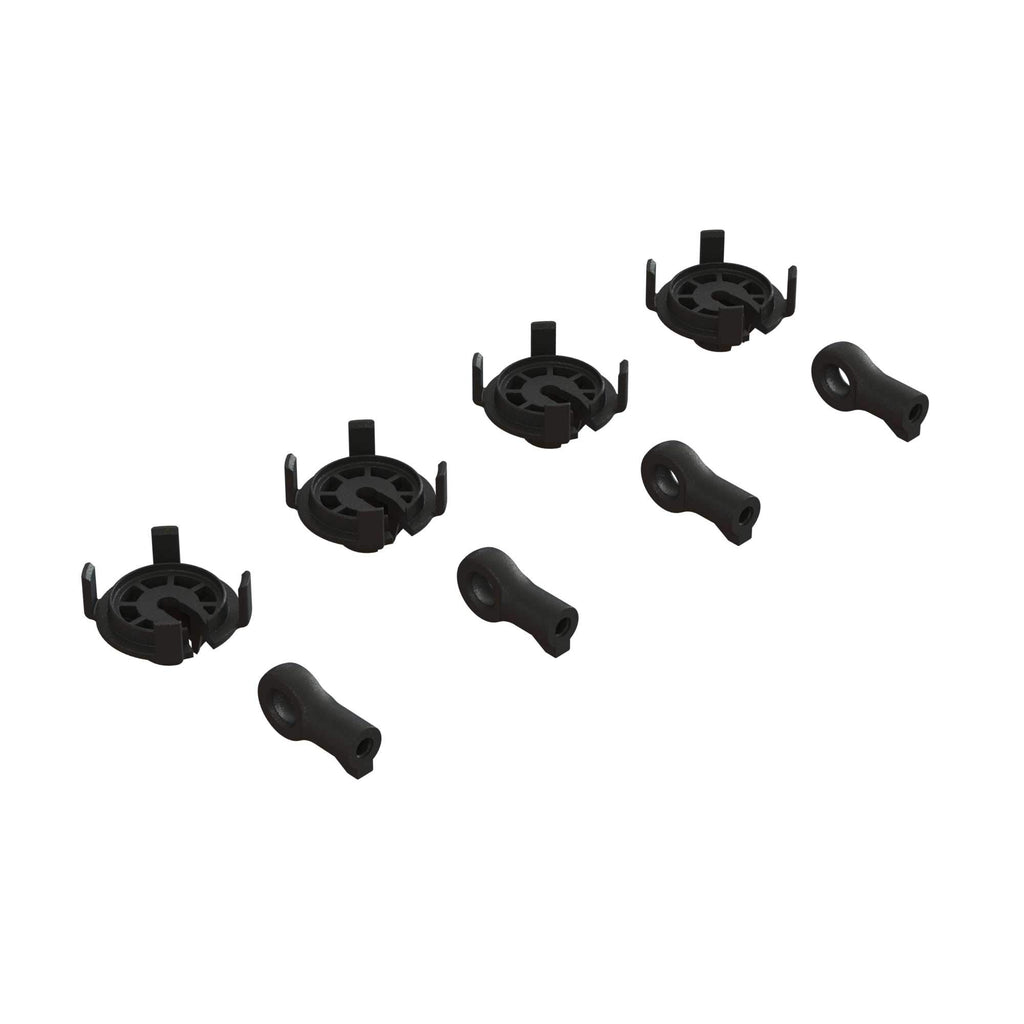 Arrma 330569 Shock Rod End & Spring Perch Set (4 Shocks)