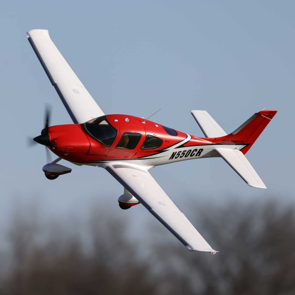 E-Flite EFL15950 Cirrus SR22T Red 1.5m BNF Basic Airplane