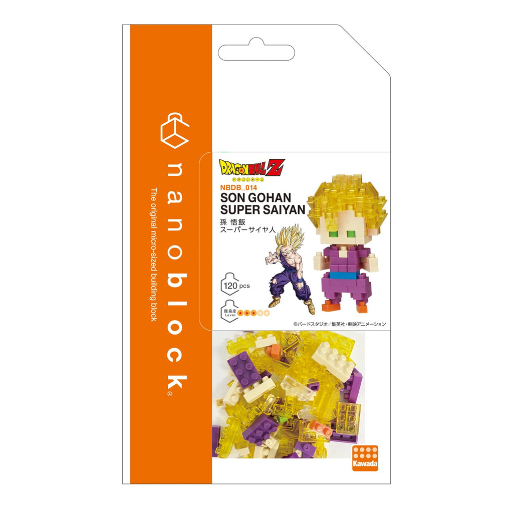 Nanoblock 21422 Son Gohan Super Saiyan "Dragon Ball Z", Nanoblock Character