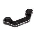 Associated 92478 RC10B7 FT Ballstud Mount, +2mm, black aluminum