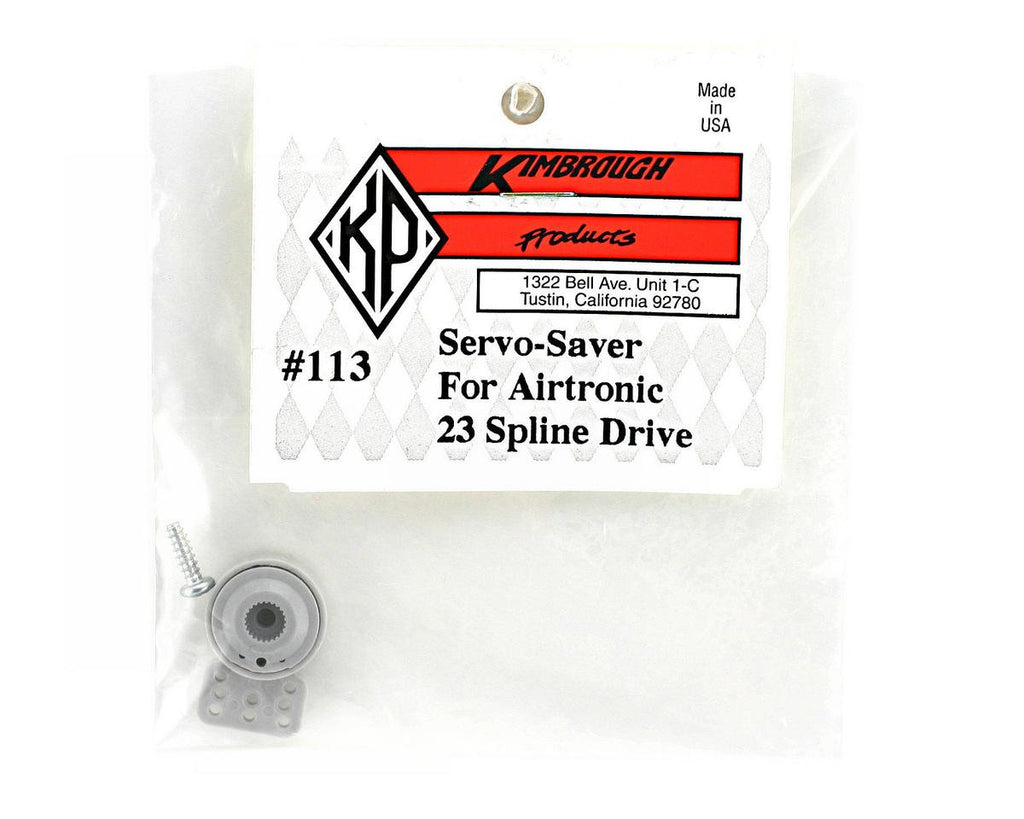 Kimbrough 113 Small Servo Saver 23 Spline Drive
