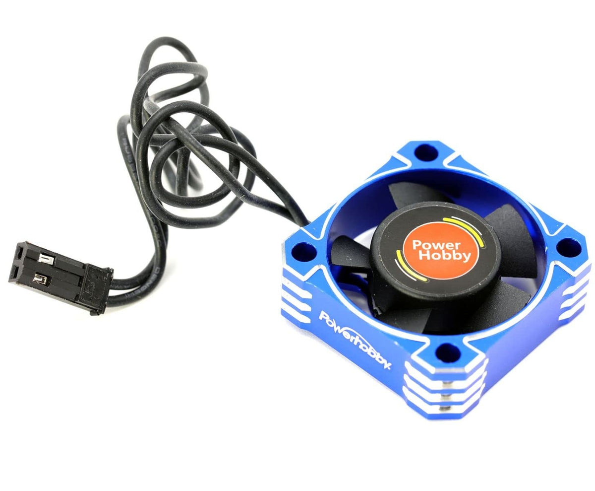 Power Hobby PHF3030BLUE 30x30x10 Tornado High Speed Aluminum RC Cooling Fan 30MM-Blue