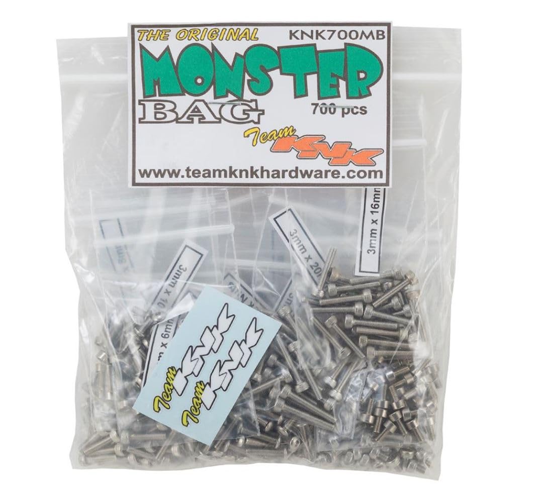 Team KNK 700MB Monster Bag - 700 Piece Stainless Bulk Bag