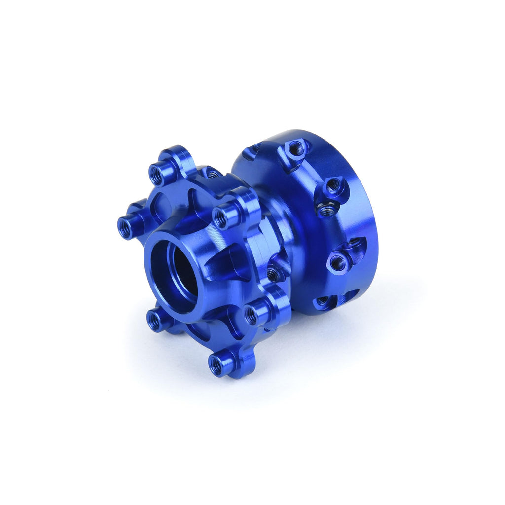 Pro-Line PRO283602 Pro-Spec Aluminum Front Hub, Blue: Promoto-MX