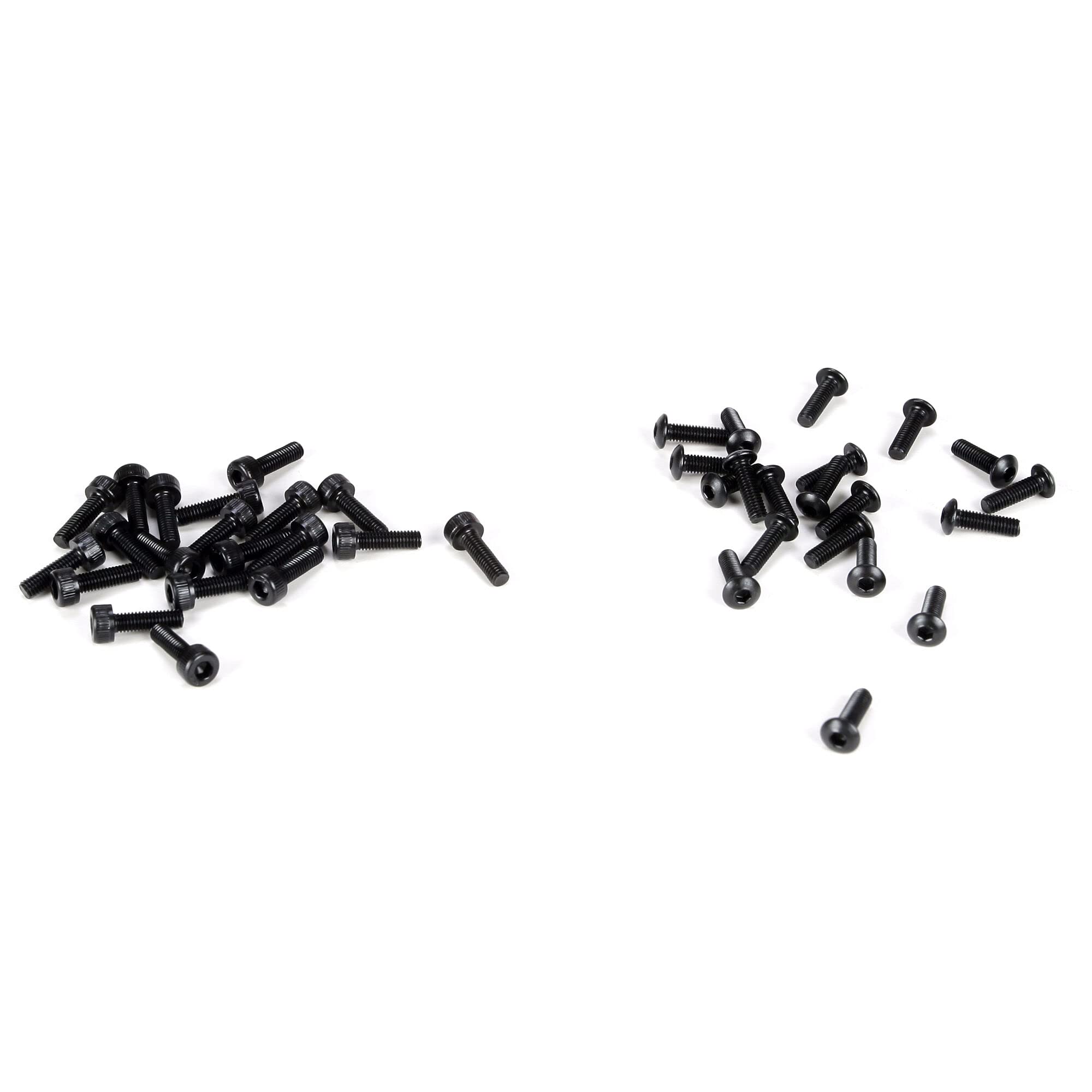 Losi LOSB6450 Wheel Screw Set, 3x10mm BH & Cap (20ea): 5IVE-T