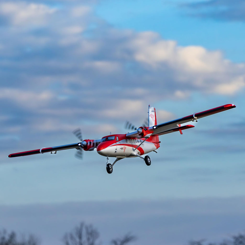 E-flite EFL32050 DHC-6 Twin Otter 1.4m BNF Basic with AS3X+ and Safe Select