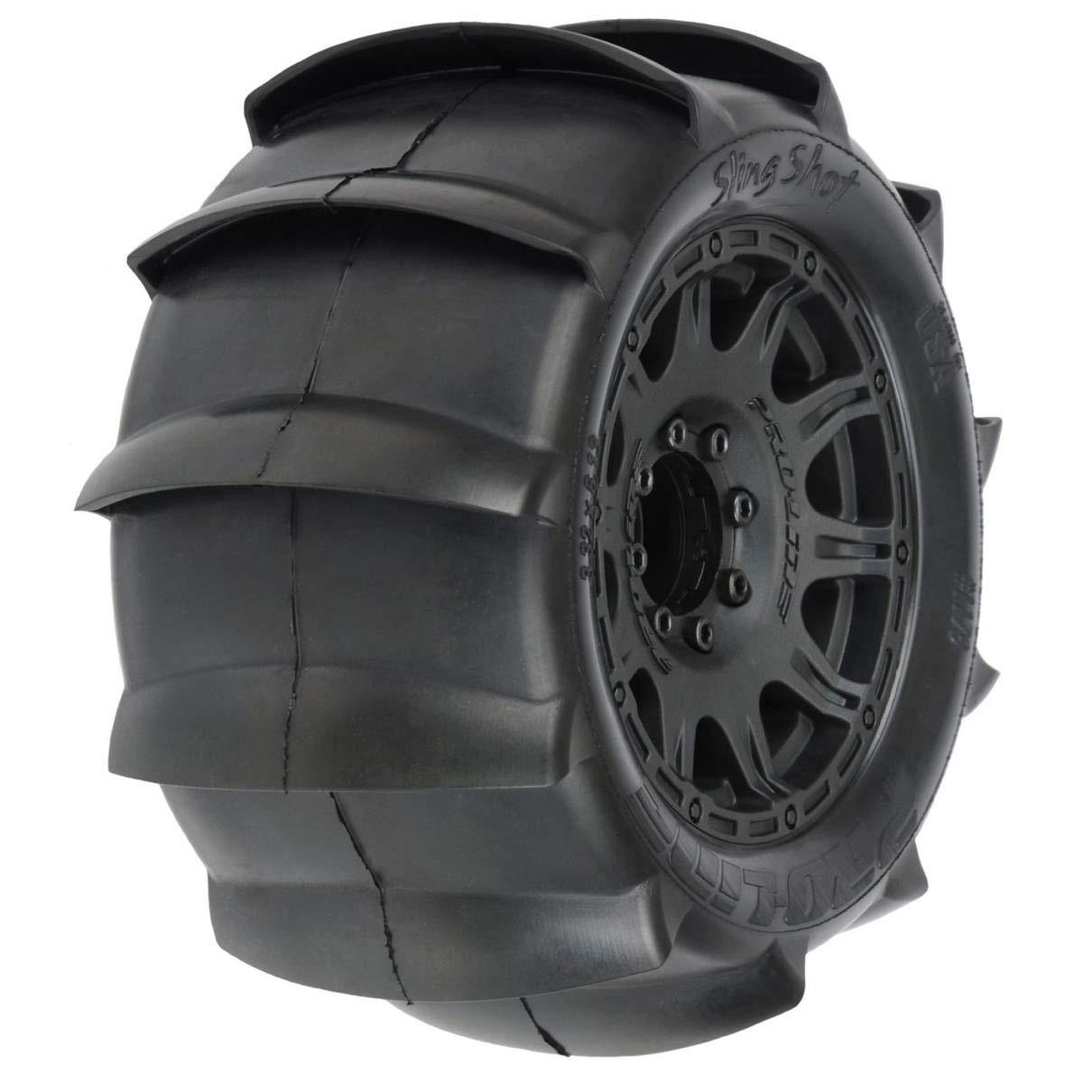 Pro-Line 1179-10 Sling Shot 3.8" MTD Raid 8x32 17mm MT F/R