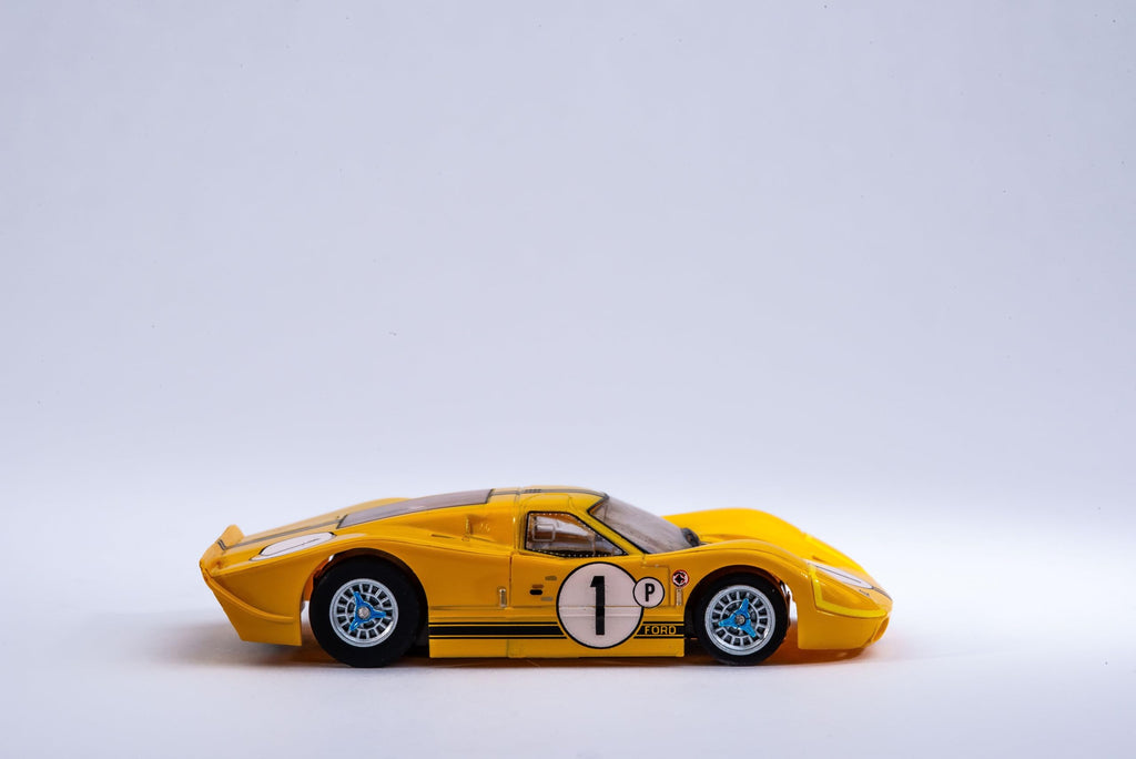 AFX 22025 Ford GT40 Mk IV #1 Sebring HO Slot Car Mega G+ Collector Series