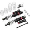 Hot Racing TD80RV02 80mm Aluminum Piggyback Shocks Adjustable