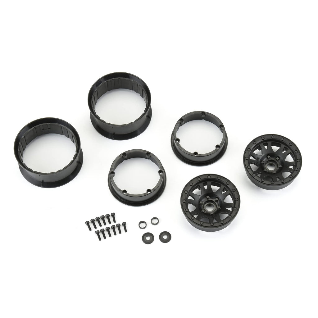 Pro-Line 280503 1/10 Impluse F/R 2.2" 12mm Crawler Wheels, Black (2)