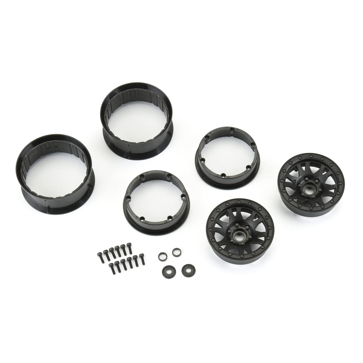 Pro-Line 280503 1/10 Impluse F/R 2.2" 12mm Crawler Wheels, Black (2)