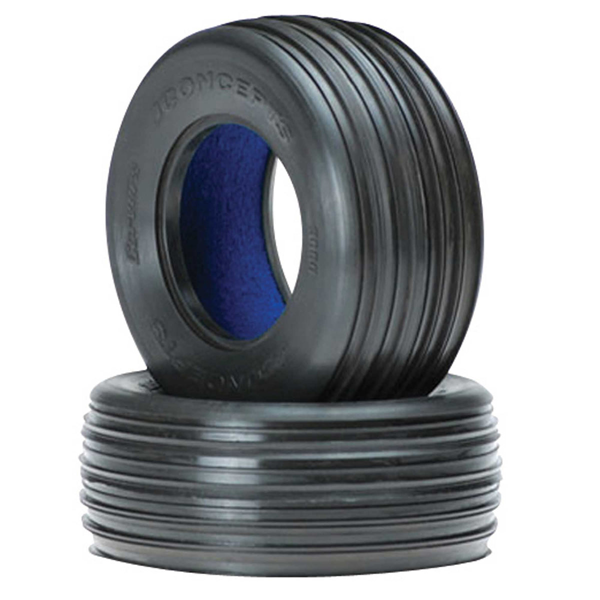 J Concepts 305002 Front Carvers Tires, Green, 3.0 x 2.2 :SC (2)