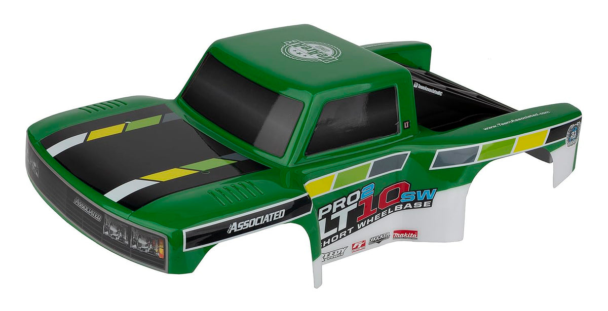 Team Associated 72120 Pro2 LT10SW Truck Body, Green