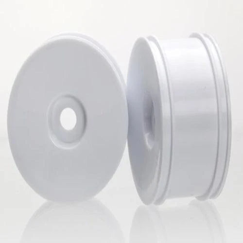 Traxxas 6474 White Dished Front Wheels Pair XO-1 1/7 Scale RC Supercar