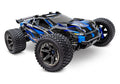 Traxxas 67097-4-BLUE Rustler 4X4 VXL Ultimate 1/10 RTR Blue