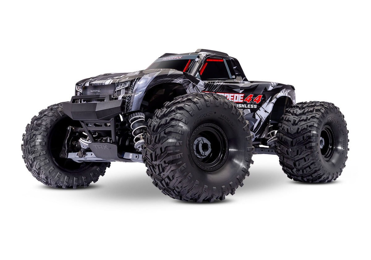 Traxxas 67454-4-BLK Stampede 4X4 Brushless 1/10 4WD Monster Truck Black