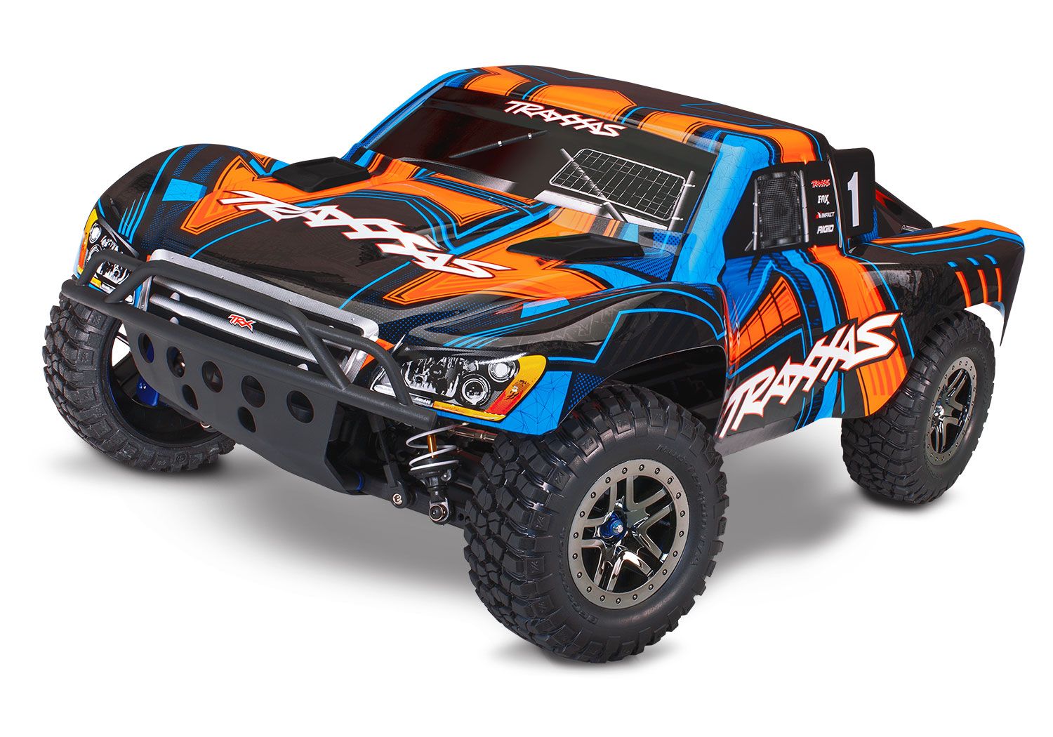 Traxxas 68277-4_ORNG Slash 4X4 VXL Ultimate 1/10 Brushless RTR, Orange Clipless Body