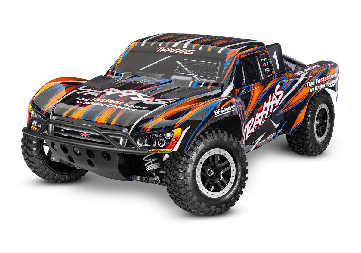 Traxxas 68386-4-ORNG Slash 4X4 VXL, Orange