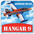 Hangar 9 HANSTK1 Hangar 9 Logo Sticker