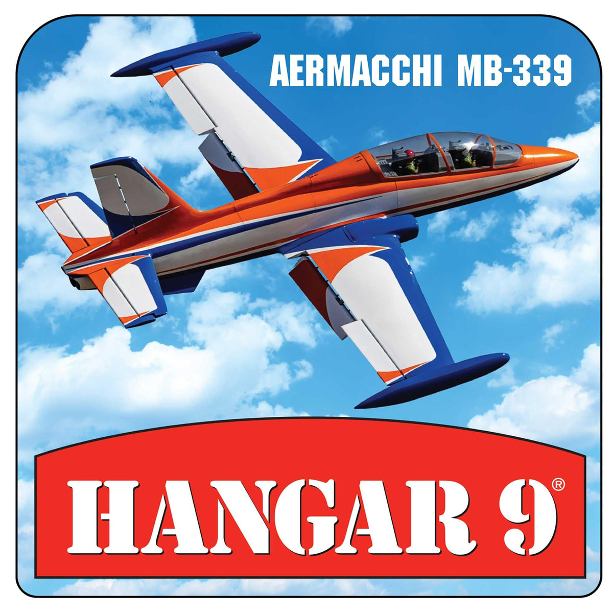 Hangar 9 HANSTK1 Hangar 9 Logo Sticker