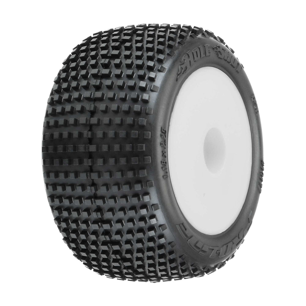 Pro-Line 1017713 Hole Shot Tires MTD White Mini-T 2.0 F/R
